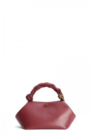 Ganni Bou Handtasche Bordeaux | WZPUI9175