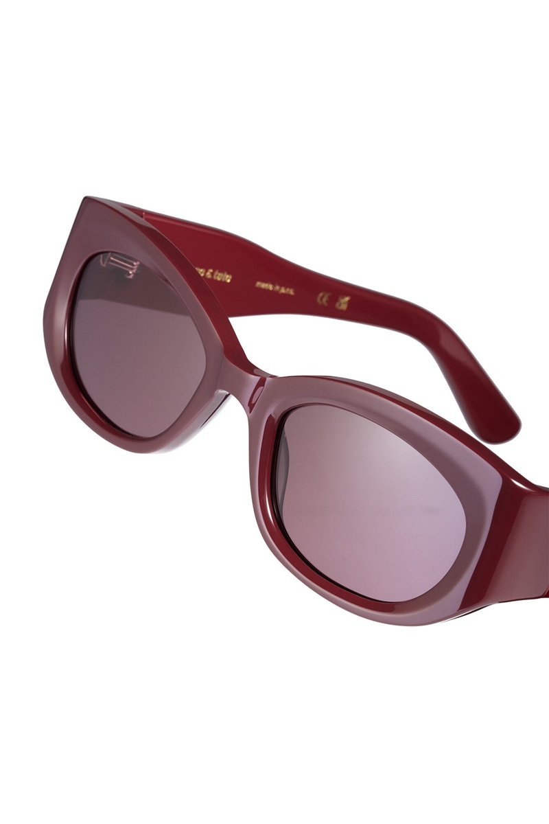 Ganni ACE & TATE XENA Sonnenbrille Bordeaux | XOBMD2130