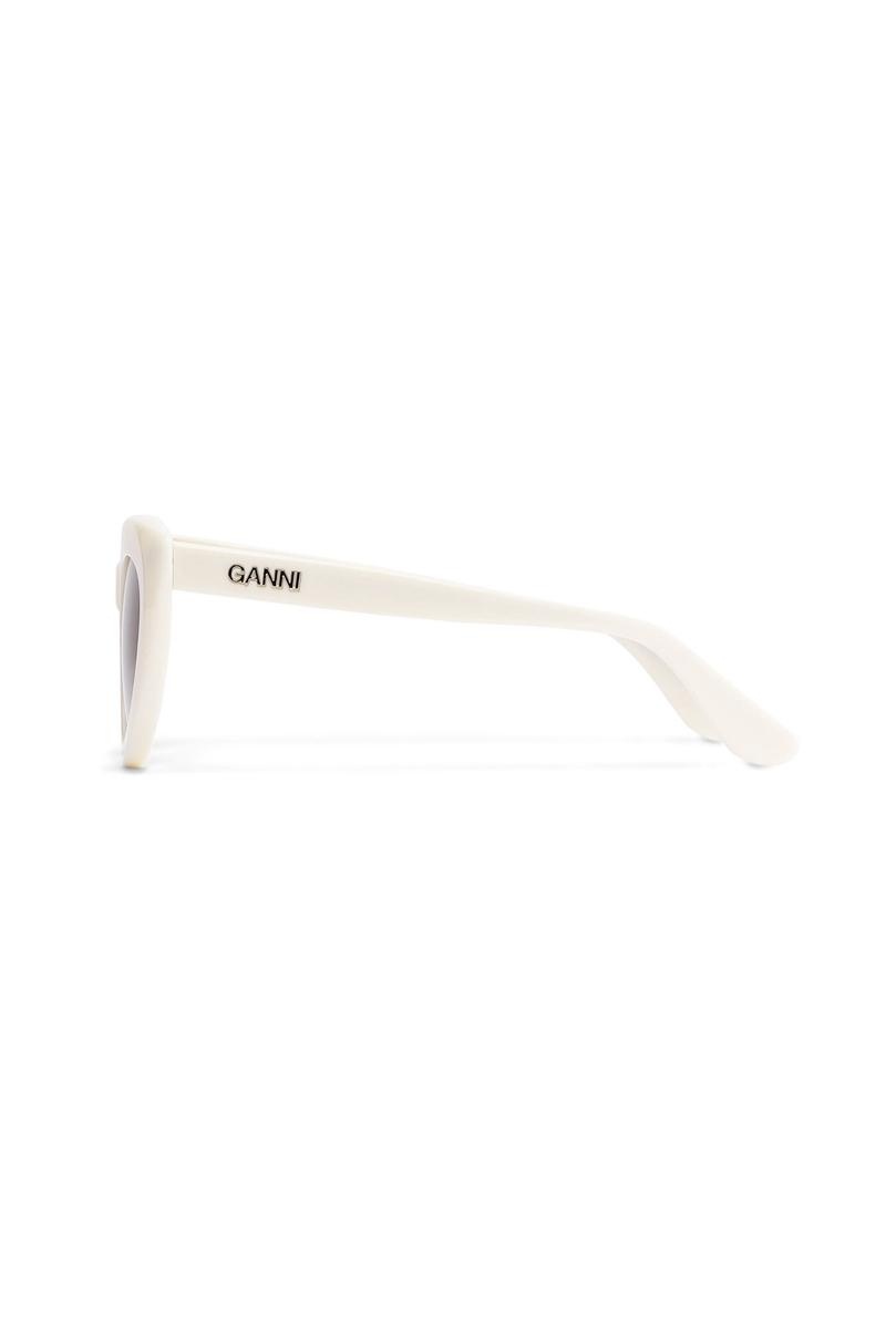 Ganni Biodegradable Acetate Cat Eye Sonnenbrille Beige | NIOKP8146