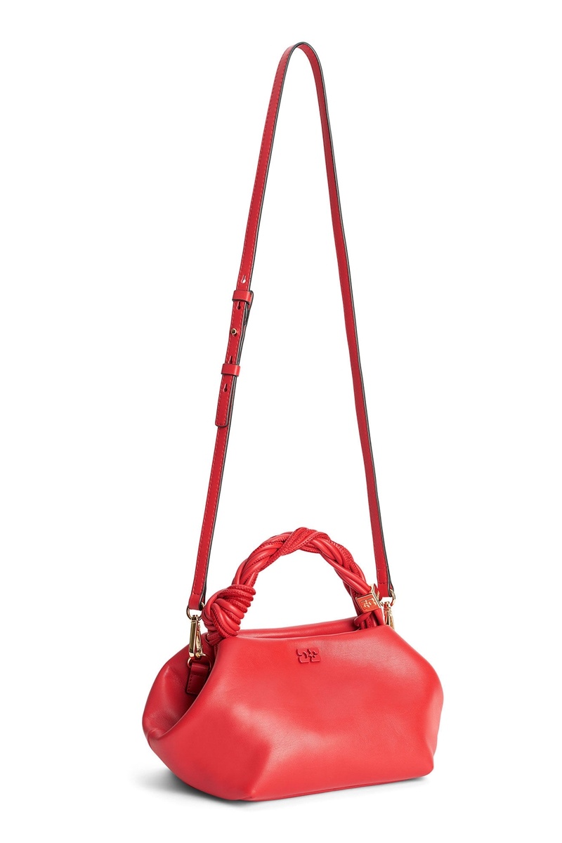 Ganni Bou Crossbody Tasche Rot | YITWZ7895