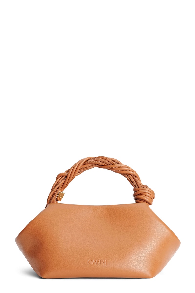 Ganni Bou Handtasche Braun | JATWR6897