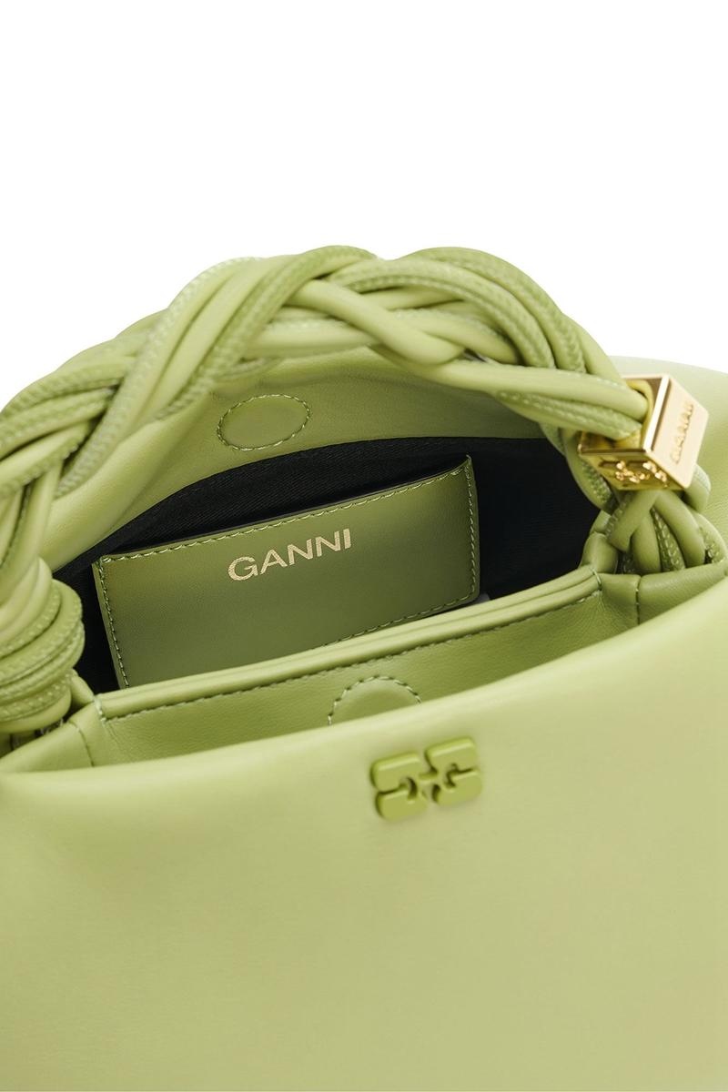 Ganni Bou Handtasche Grün | UFZRT9084