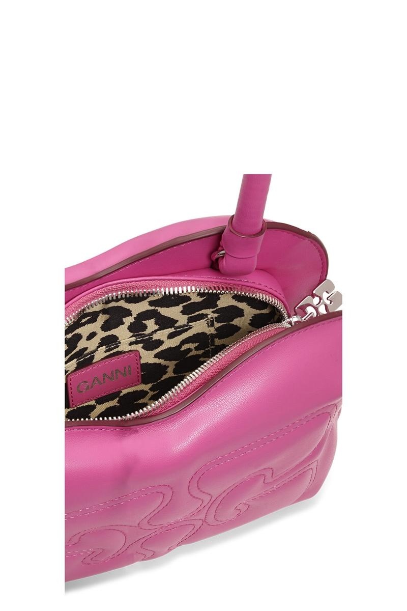 Ganni Butterfly Handtasche Rosa | OYVCM5914