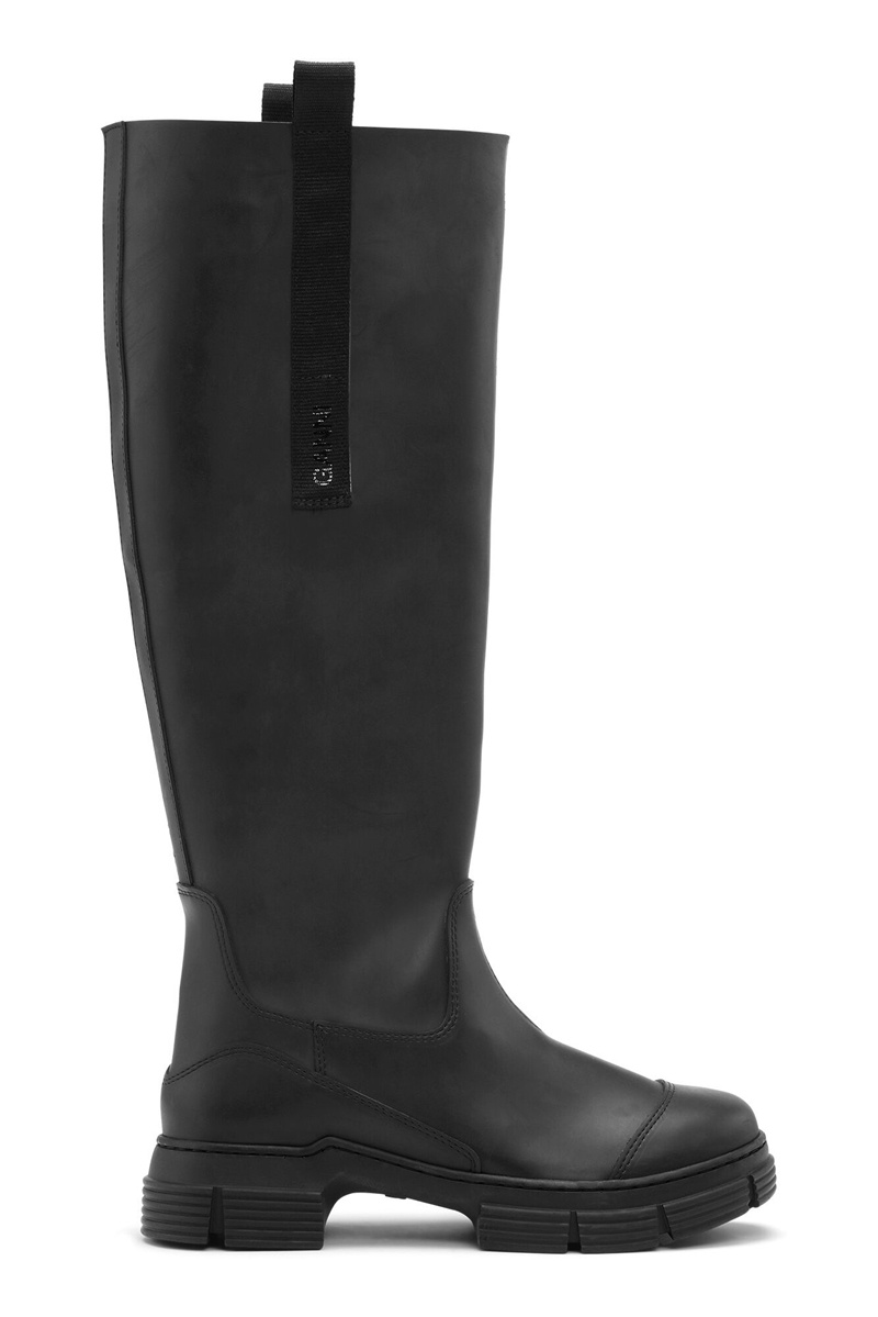 Ganni Country Stiefel Schwarz | KIVEU2386