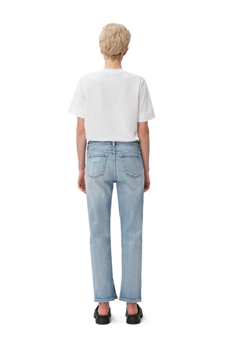 Ganni Kompfort Stretch Beksi Jeans Hellblau | ARHYT7302