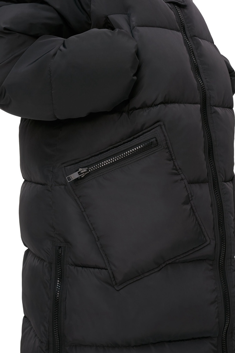 Ganni Oversized Tech Puffer Mäntel Schwarz | FHBTL2615